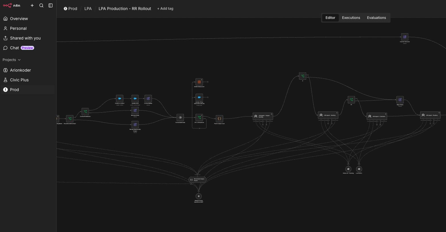 Lead Passing Automation